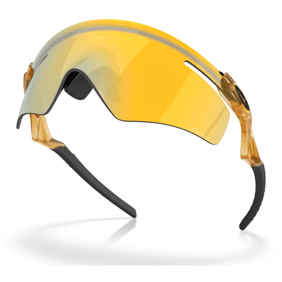 Occhiali Oakley QNTM Kato - Trans Light Curry Prizm 24k - B