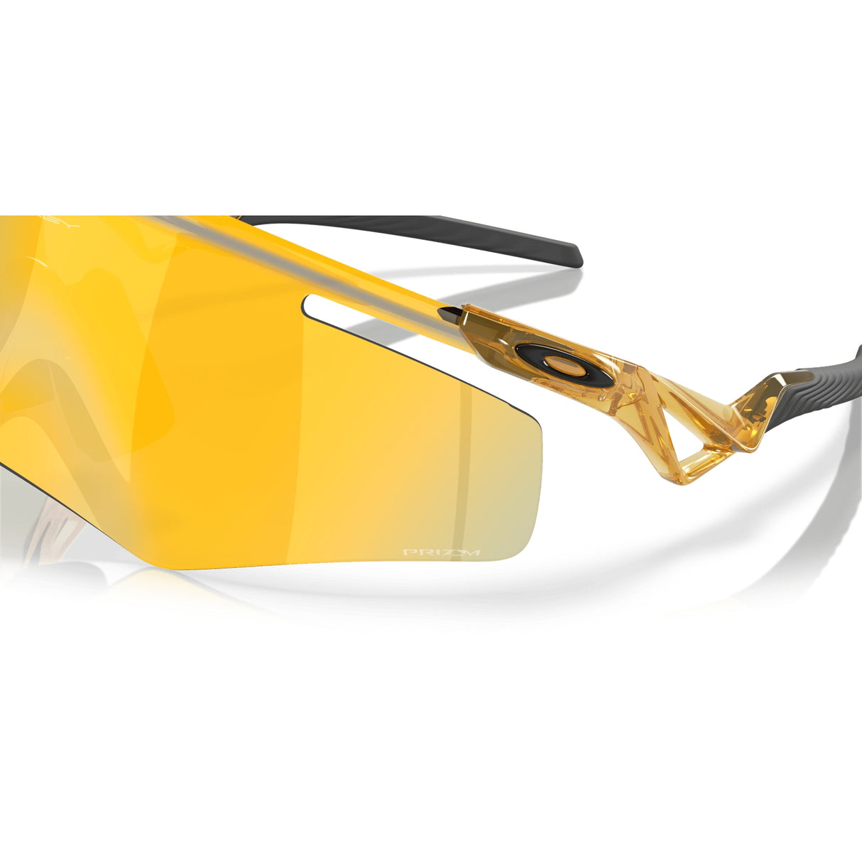 Occhiali Oakley QNTM Kato - Trans Light Curry Prizm 24k - C