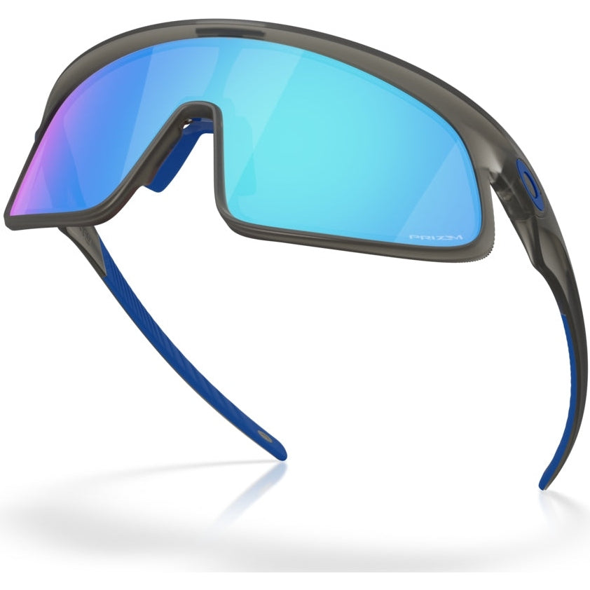 Occhiali Oakley RSLV - Matte Grey Smoke Prizm Sapphire - Q