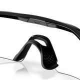 Occhiali Oakley Radar Plate - Polished Black Clear to black Iridium Photochromic - P