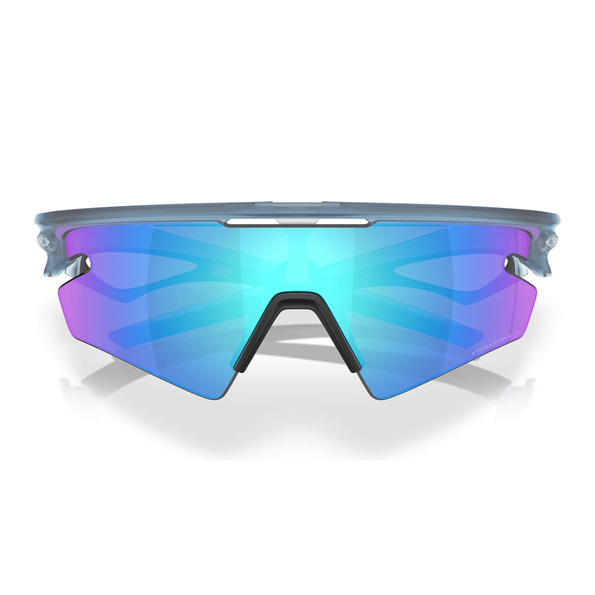 Occhiali Oakley Sphaera Slash - Matte Trans Stonewash Prizm Sapphire Polarized - D