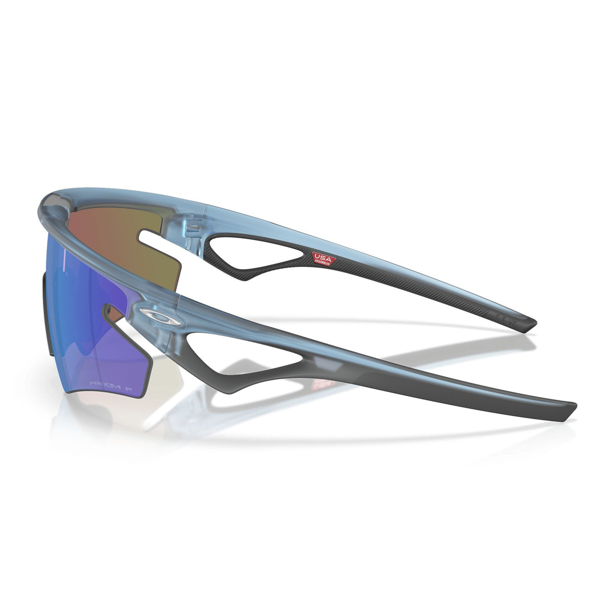 Occhiali Oakley Sphaera Slash - Matte Trans Stonewash Prizm Sapphire Polarized - A