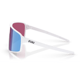 Occhiali Bliz P001 - Matt White Rose-Violet Mirror Blue - B
