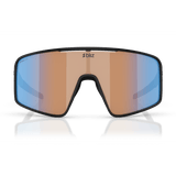 Occhiali Bliz P001 - Matt Black Coral-Orange Mirror Blue - L