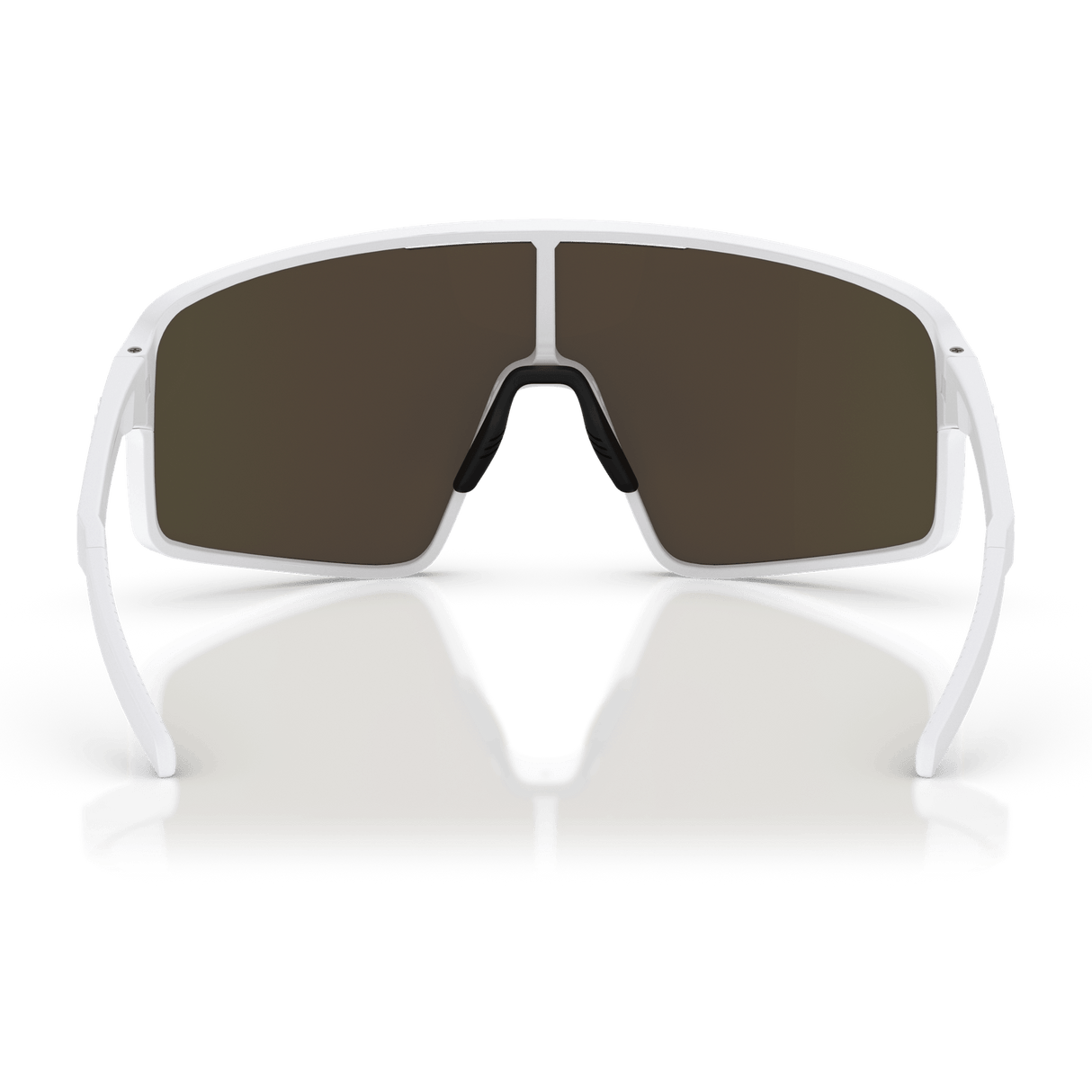 Occhiali Bliz P001 - Matt White Brown W Red Mirror - B