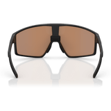 Occhiali Bliz P002 - Matt Black Coral-Orange Mirror Blue - M