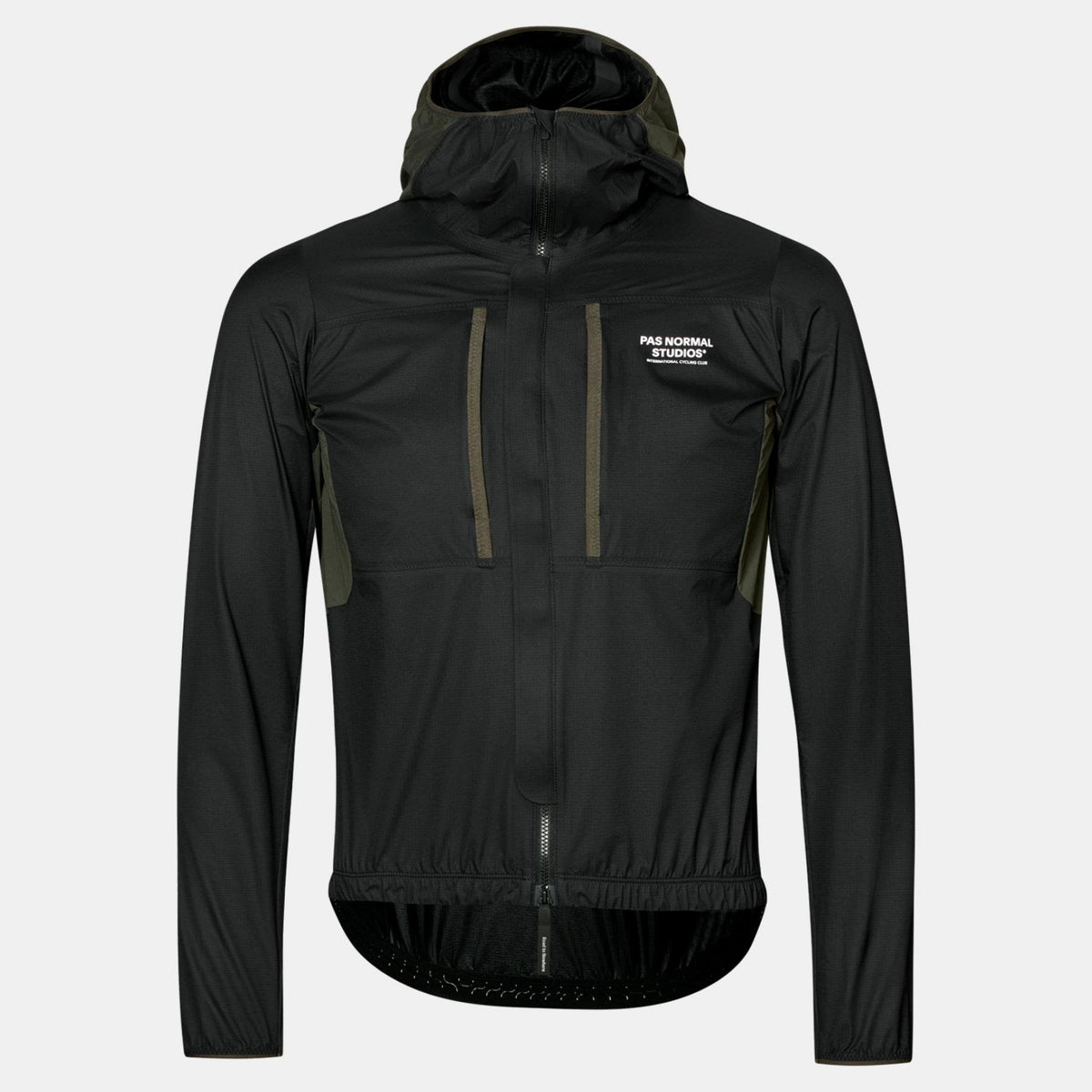 Chaqueta Pas Normal Studios Escapism Hooded Lightweigh - Negro