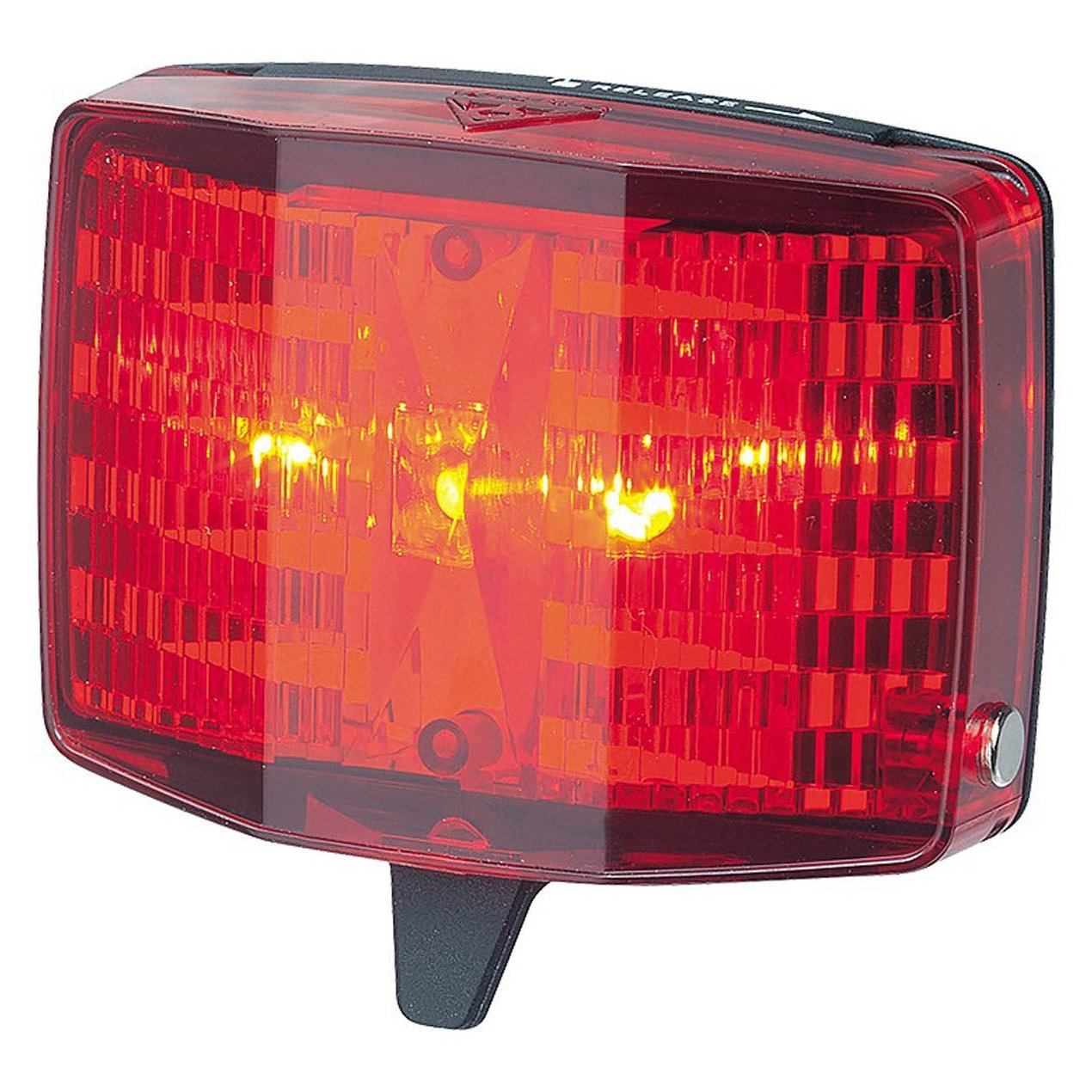 2x Fanale Posteriore Bici 5 LED Rosso – Lampeggiante 6 Modalità – Batteria AAA