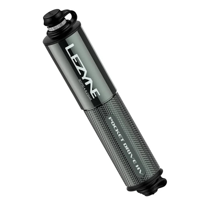Mini-pompa aria Lezyne Pocket Drive Hv - Grigio