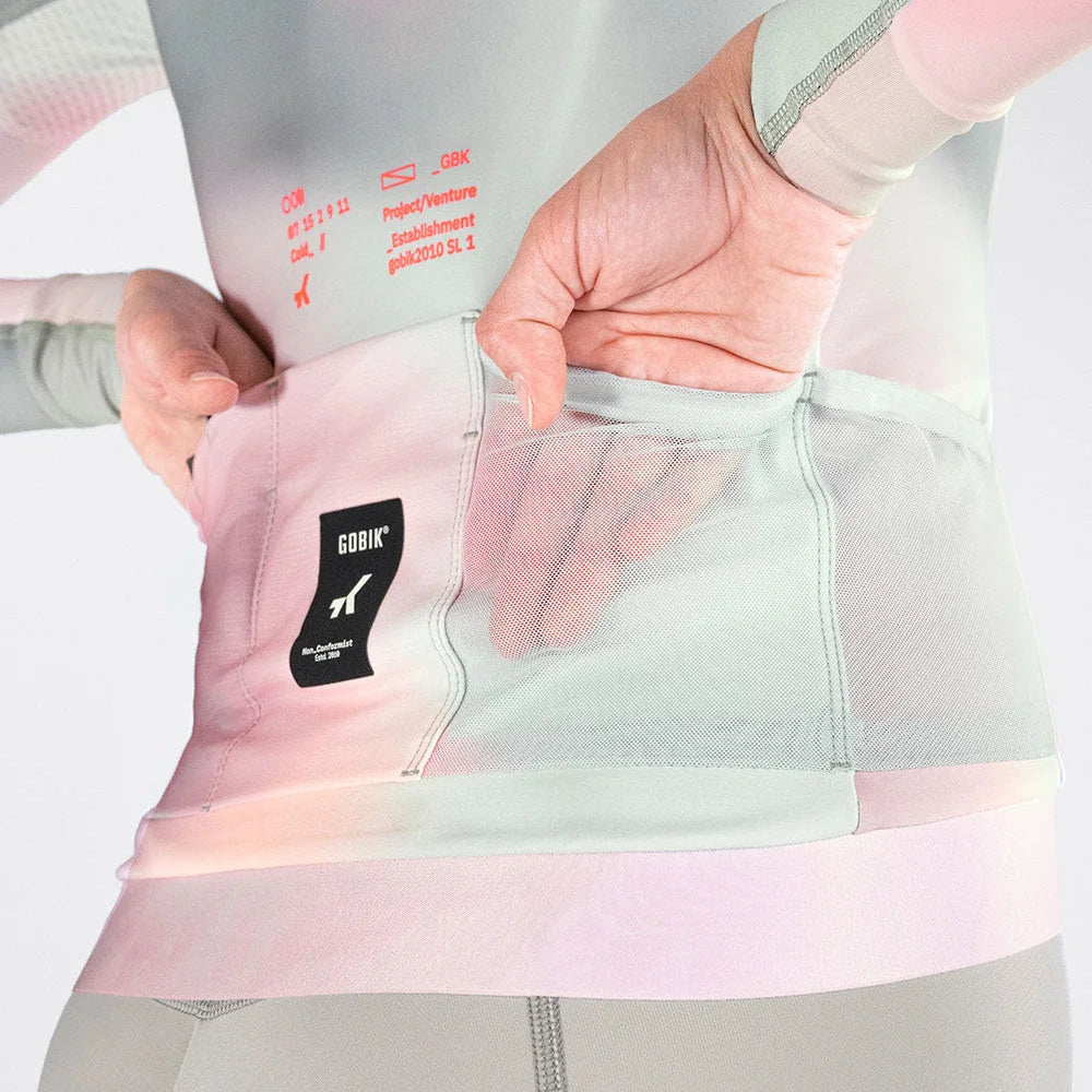 Maillot femme manches longues Gobik Hyder Cortex - Gris