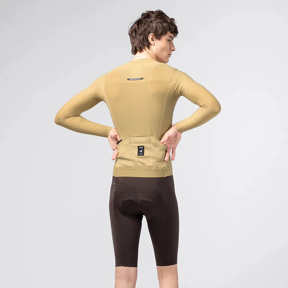 Maglia maniche lunghe Gobik Avalon Keemun - Beige
