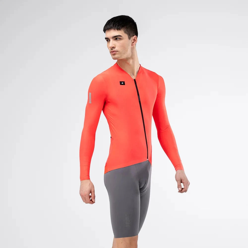 Maglia maniche lunghe Gobik Avalon Lava - Arancio