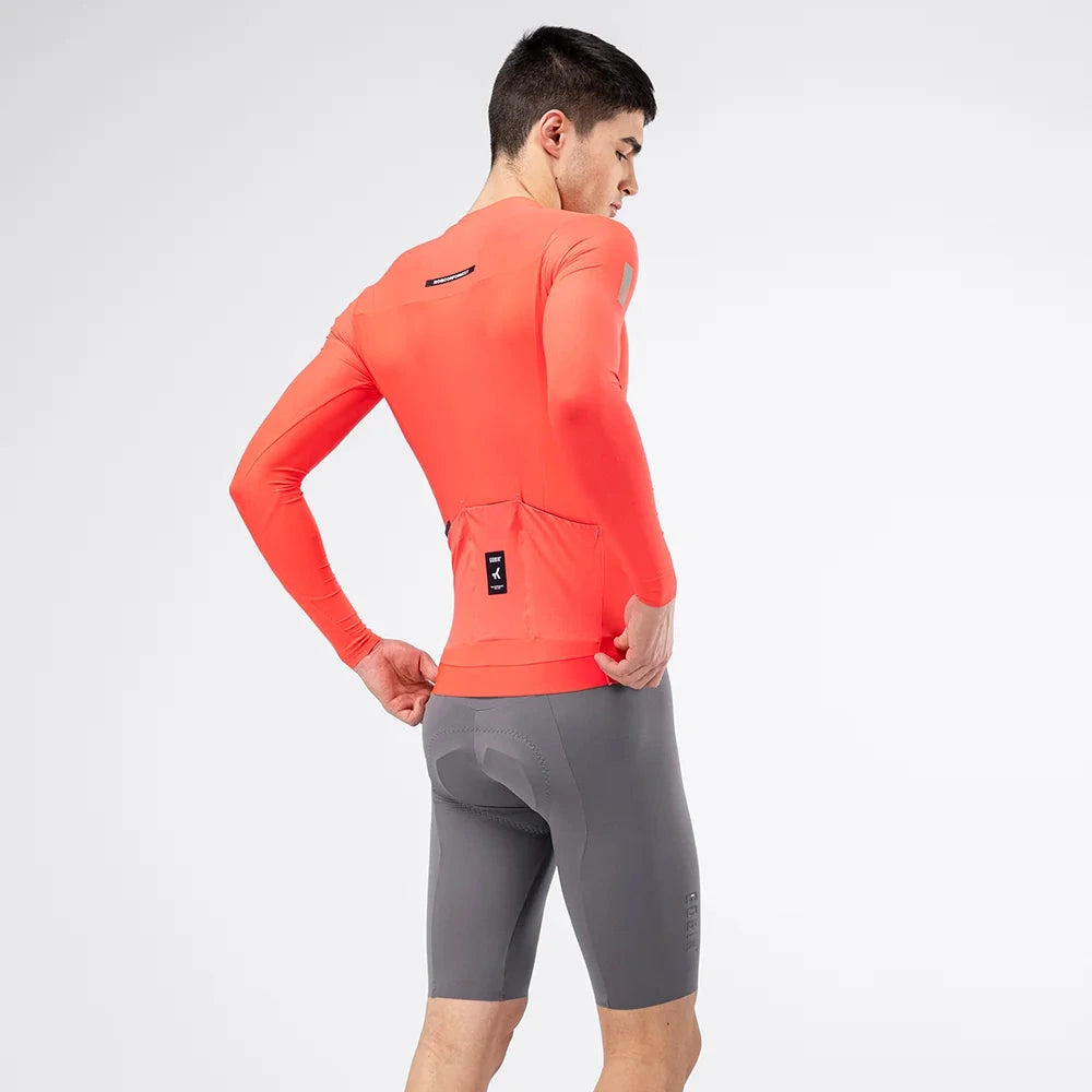 Maglia maniche lunghe Gobik Avalon Lava - Arancio