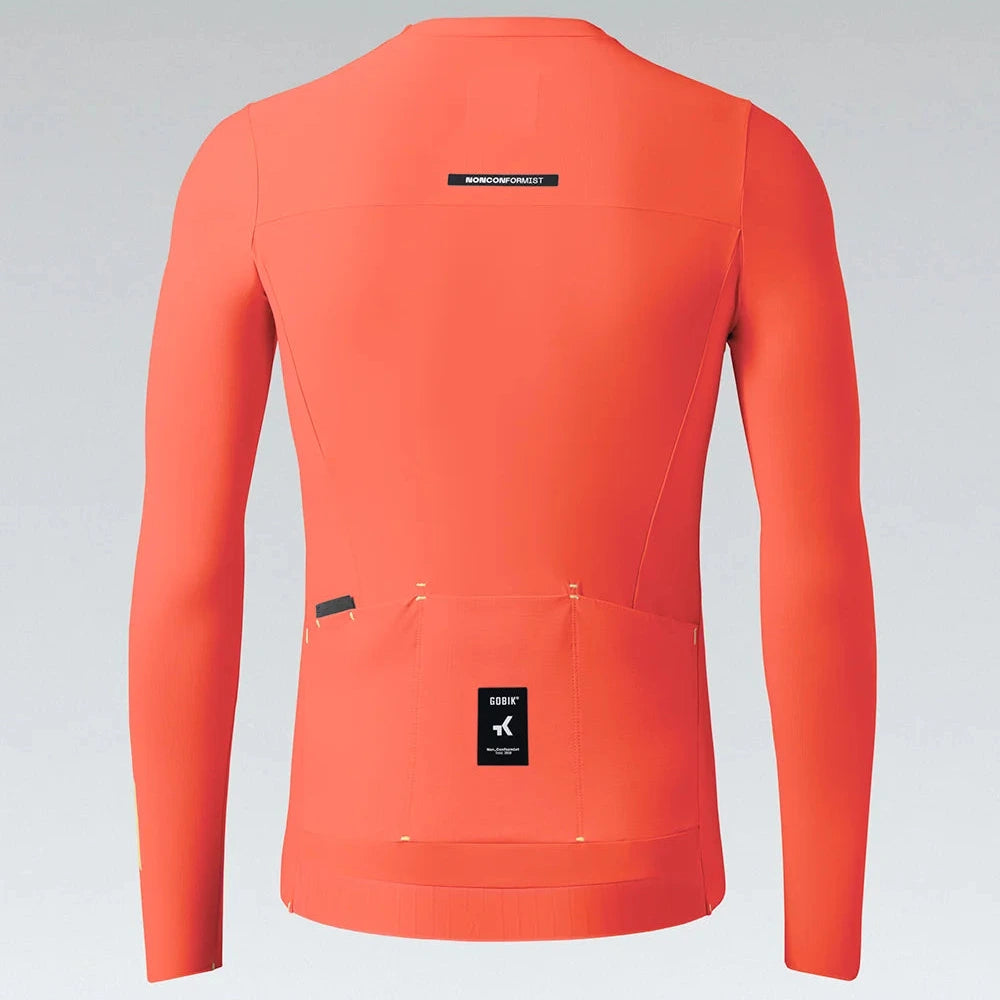Maglia maniche lunghe Gobik Avalon Lava - Arancio