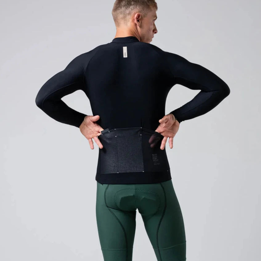 Maglia maniche lunghe Gobik Pacer Solid 2.0 Jasper - Nero - H