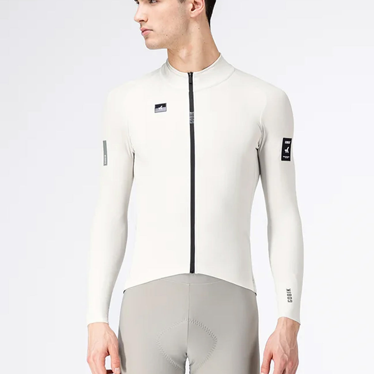 Gobik Pacer Solid 2.0 Crepe langarmtrikot - Beige