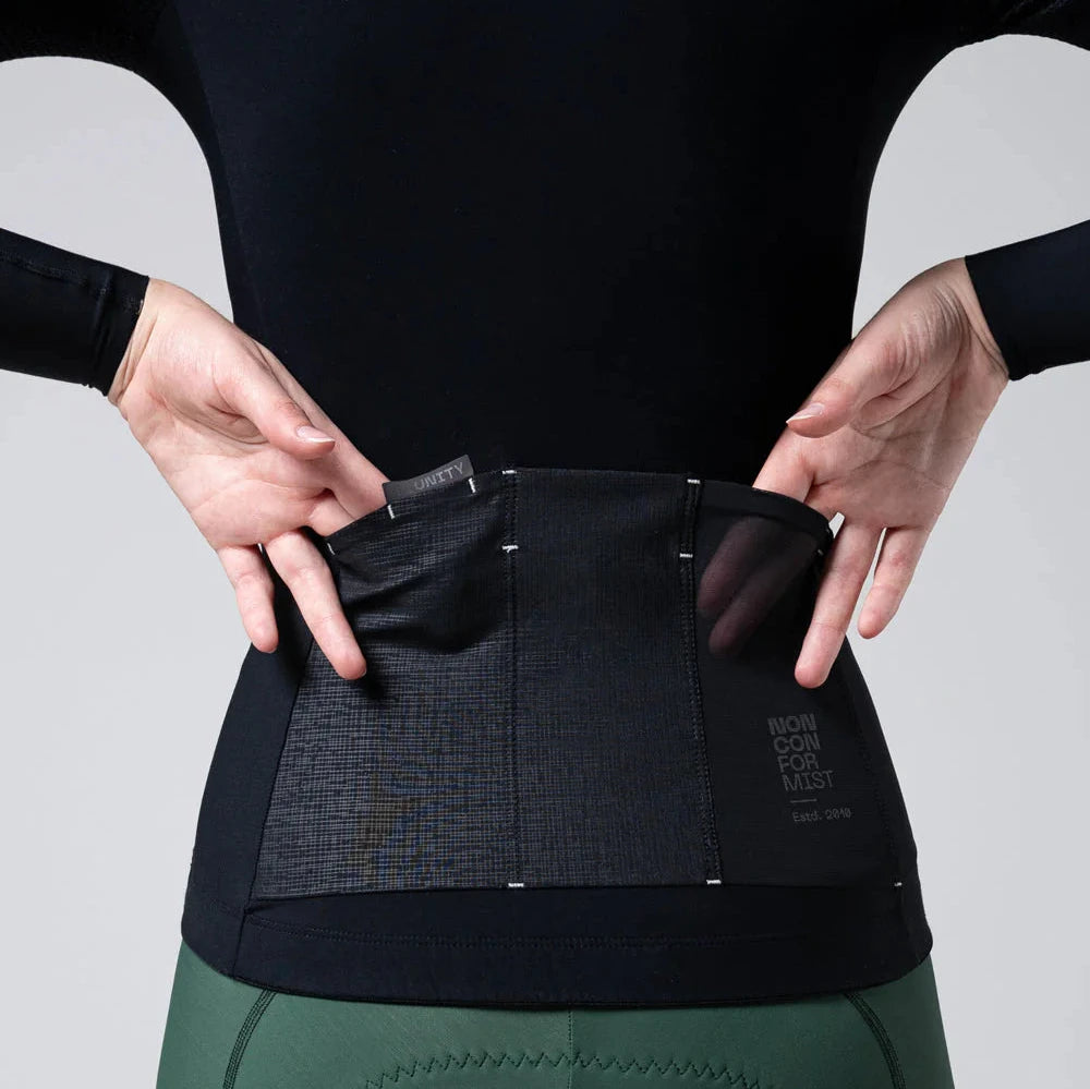 Maglia maniche lunghe donna Gobik Pacer Solid 2.0 Jasper - Nero - G