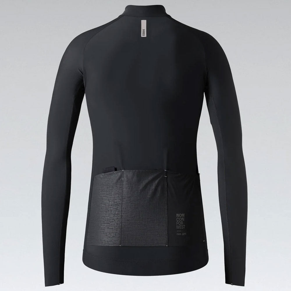 Maglia maniche lunghe donna Gobik Pacer Solid 2.0 Jasper - Nero - B