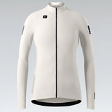 Maglia donna maniche lunghe Gobik Pacer Solid 2.0 Crepe - Beige