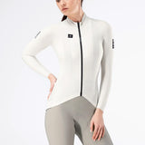 Maglia donna maniche lunghe Gobik Pacer Solid 2.0 Crepe - Beige