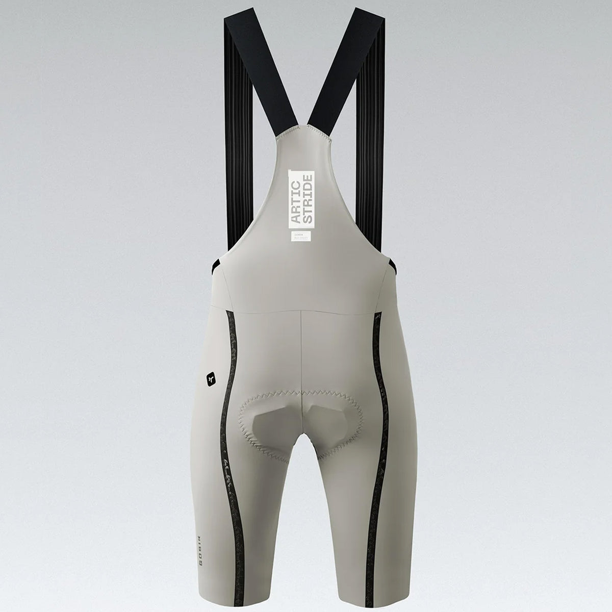 Gobik Artic Stride Leek thermal bib shorts - Grey
