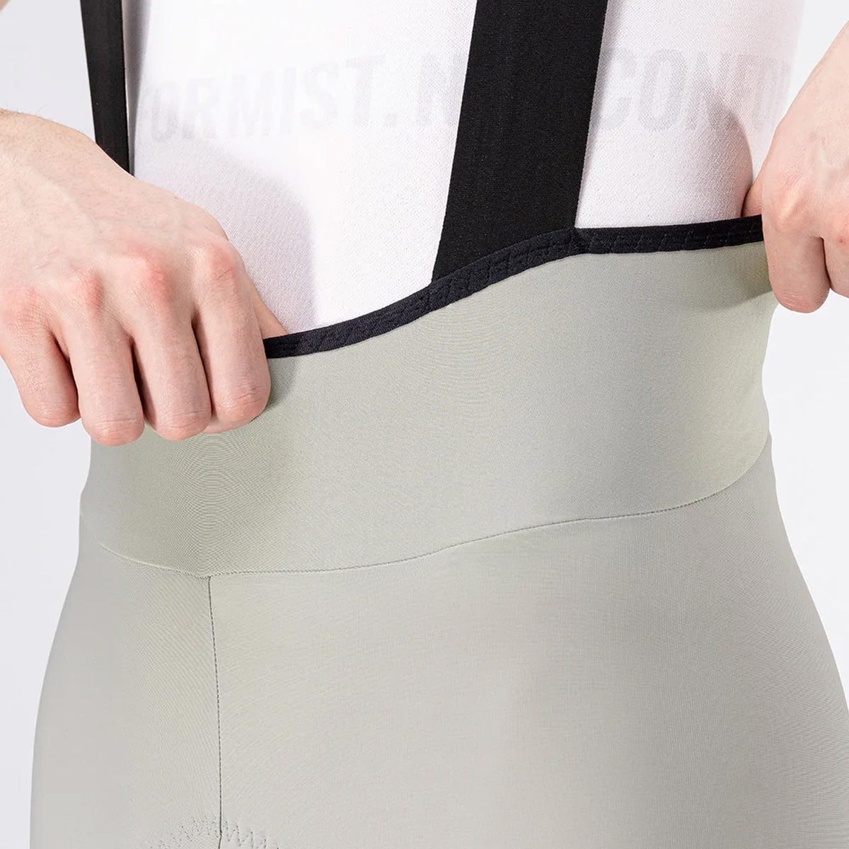 Gobik Artic Stride Leek thermal bib shorts - Grey
