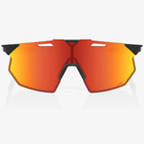 Occhiali 100% Hypercraft SQ - Soft Tact Black HiPER Red Mirror - B