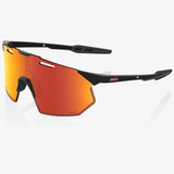 Occhiali 100% Hypercraft SQ - Soft Tact Black HiPER Red Mirror - A