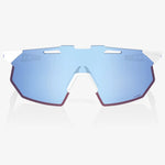 100% Hypercraft SQ sunglasses - Soft Tact White HiPER Blue Multilayer