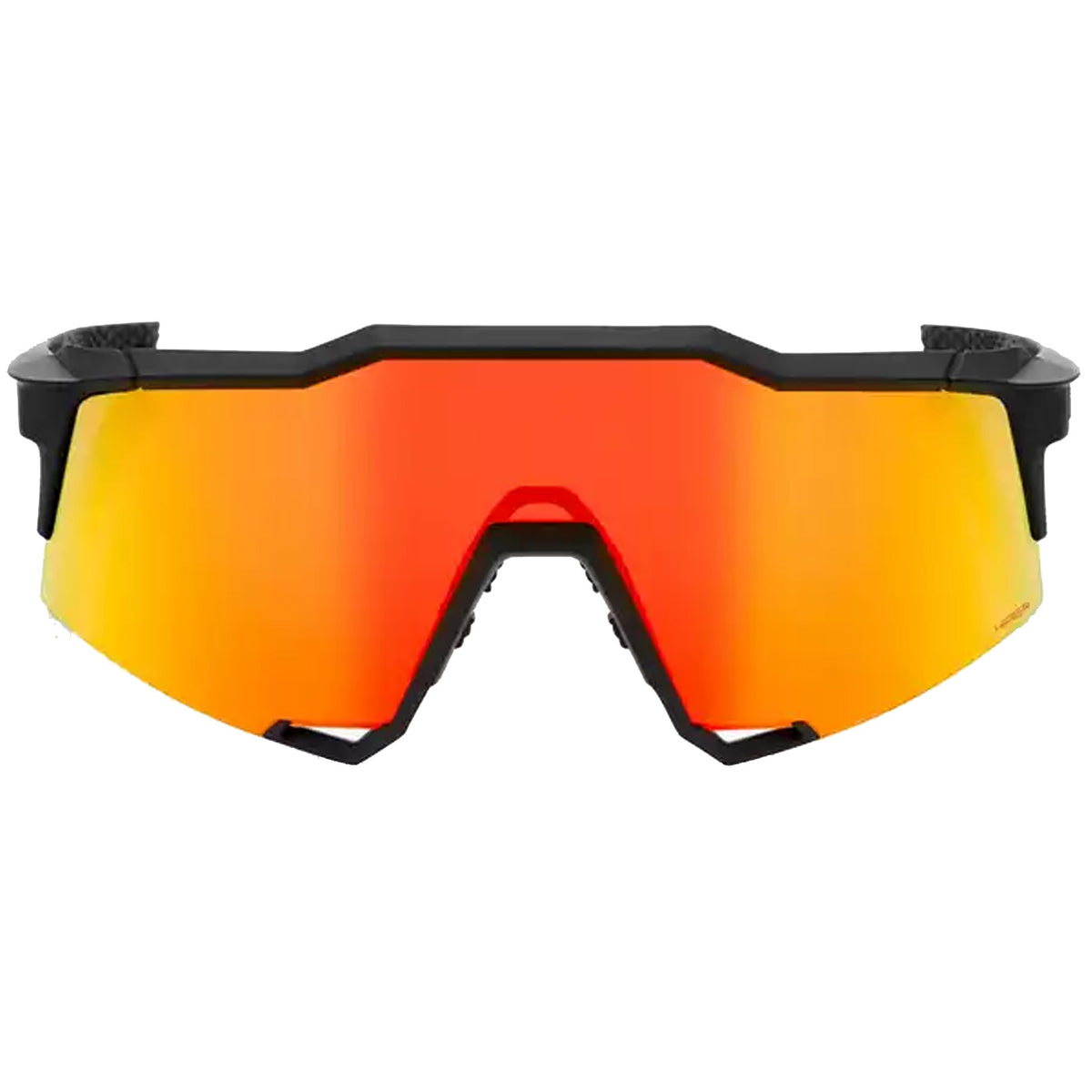 Occhiali 100% Speedcraft - Soft Tact Black HiPER Red Mirror - D