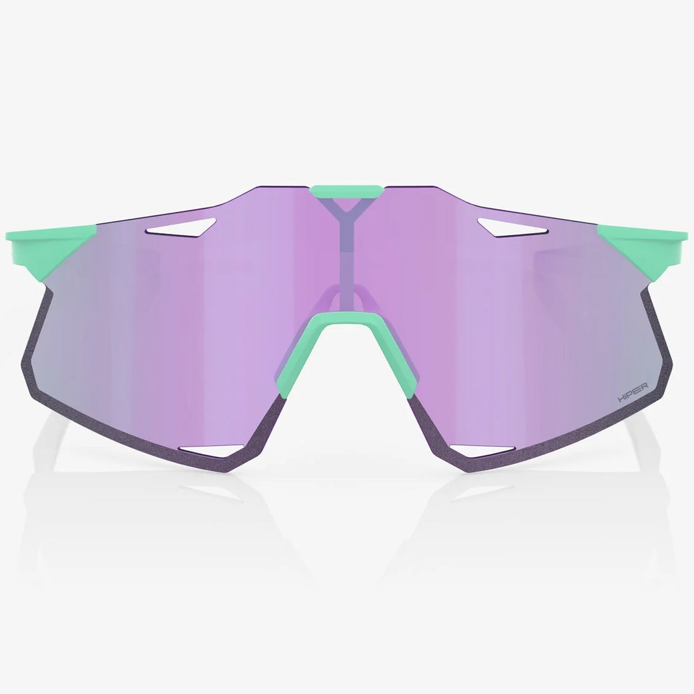 Occhiali 100% Hypercraft - Soft Tact Mint HiPER Lavander Mirror - Q