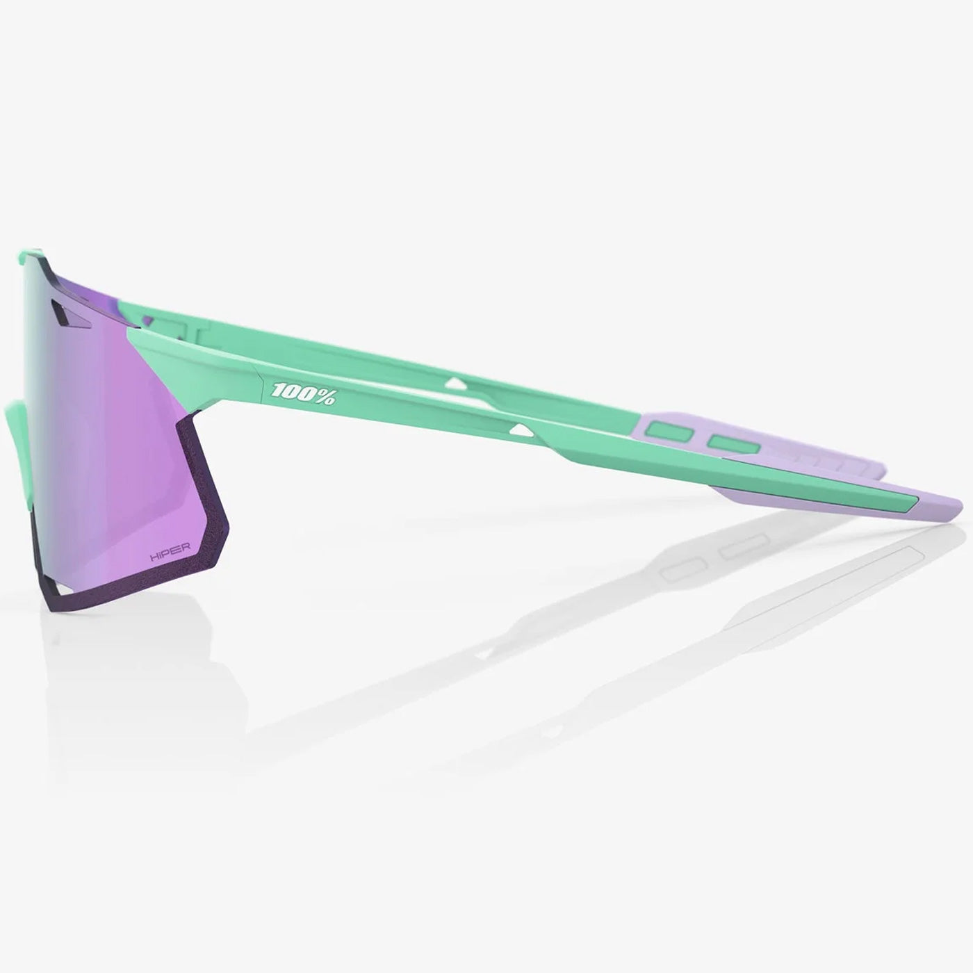 Occhiali 100% Hypercraft - Soft Tact Mint HiPER Lavander Mirror - A