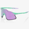 100% Hypercraft sunglasses - Soft Tact Mint HiPER Lavander Mirror