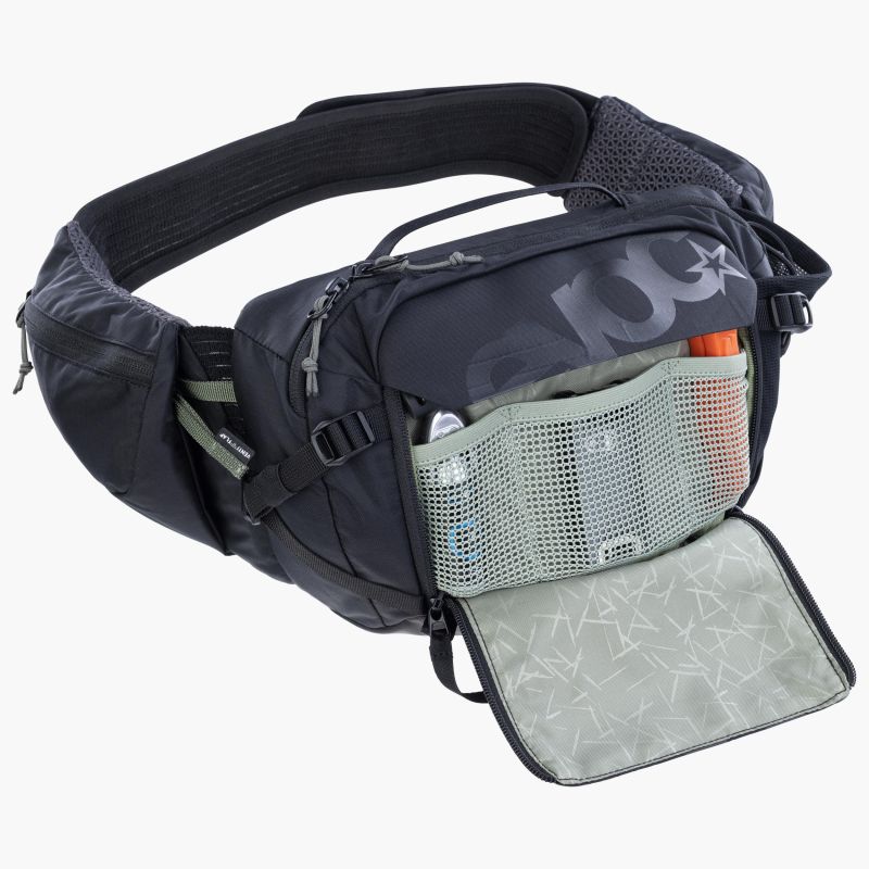 Marsupio Evoc Hip Pack Pro 3 + Hydration Bladder 1.5 - Nero - H