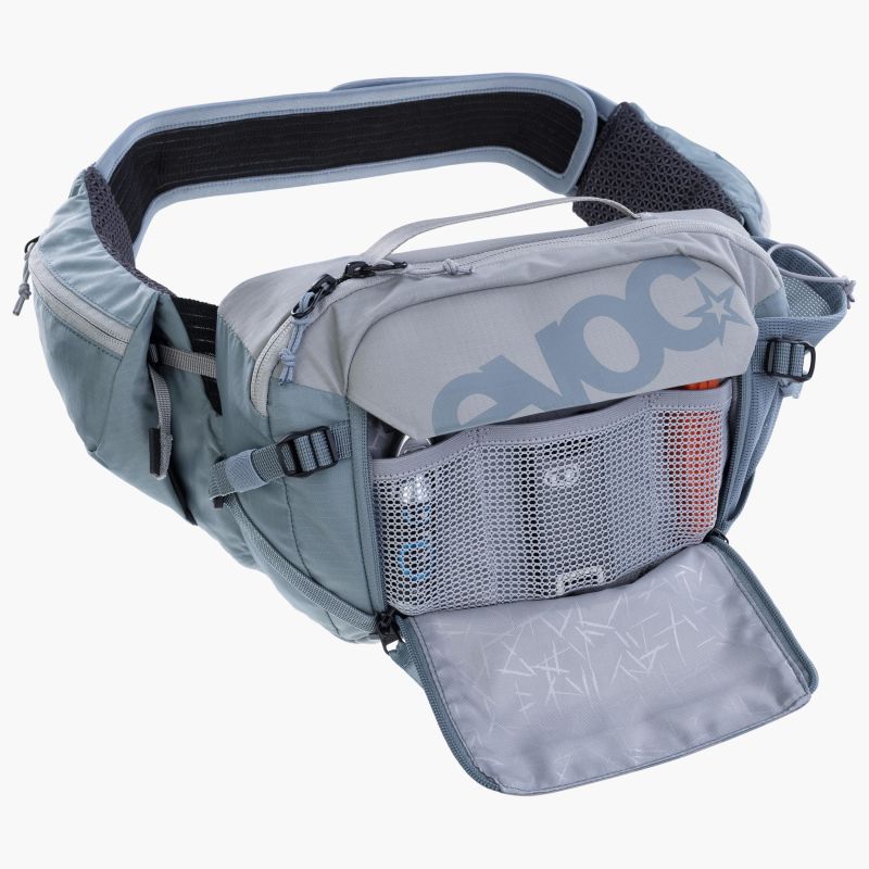 Marsupio Evoc Hip Pack Pro 3 + Hydration Bladder 1.5 - Grigio - N