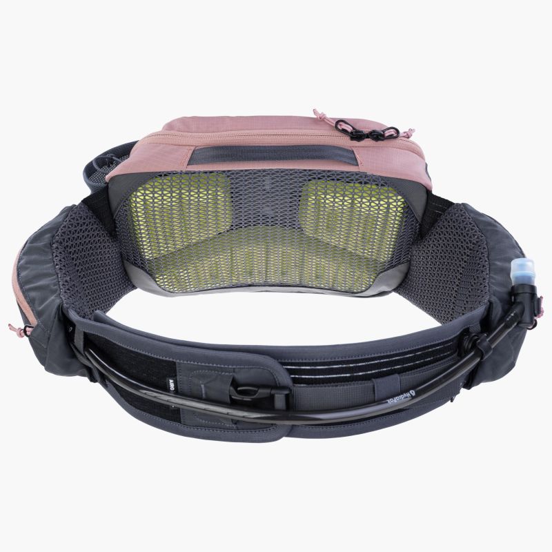Marsupio Evoc Hip Pack Pro 3 + Hydration Bladder 1.5 - Grigio rosa - L