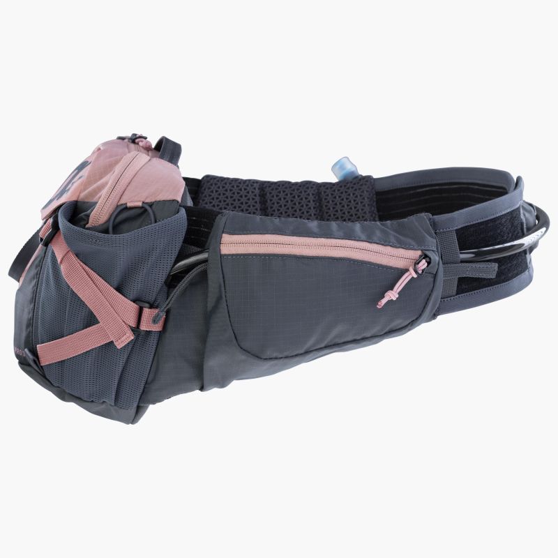 Marsupio Evoc Hip Pack Pro 3 + Hydration Bladder 1.5 - Grigio rosa - O