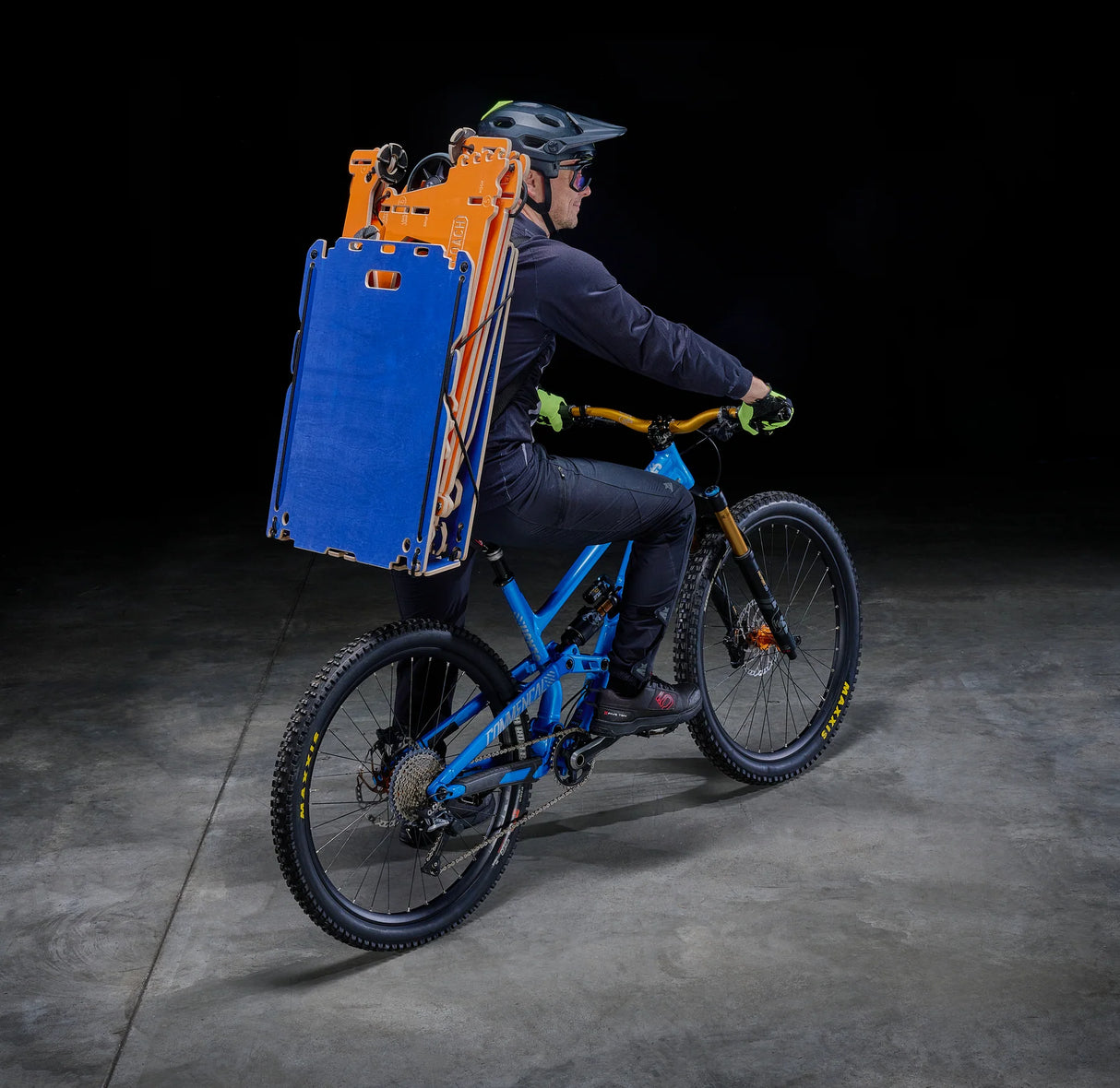 Rampa portatile Mtb Hopper Coach - Arancio - M