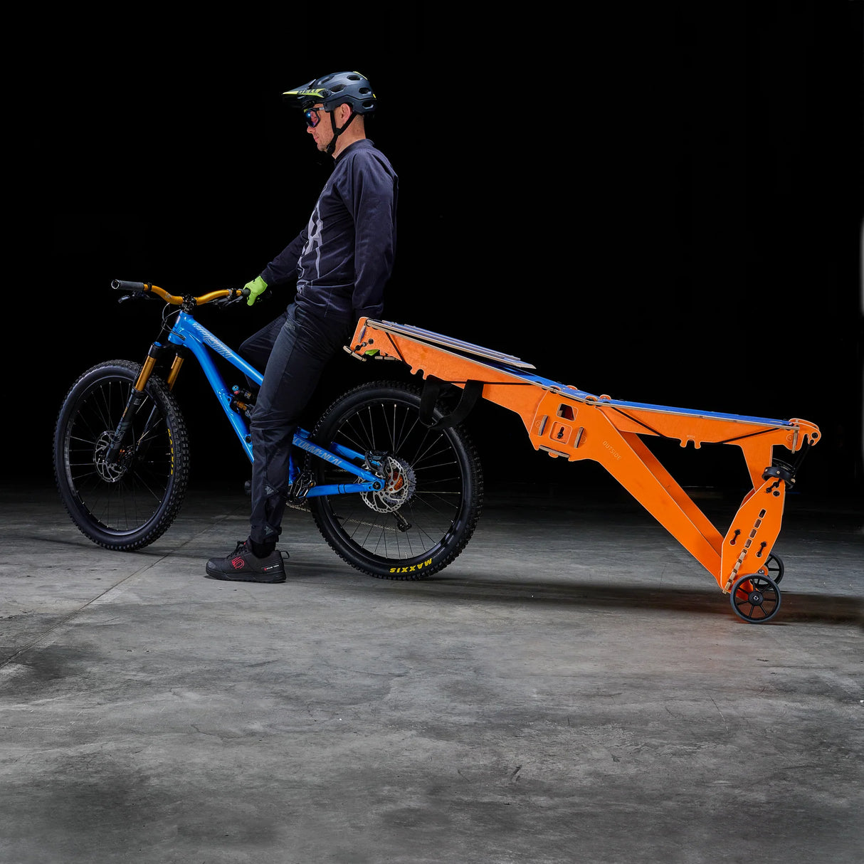 Rampa portatile Mtb Hopper Coach - Arancio - L