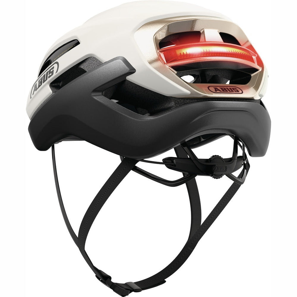 Abus Taipan Led Helmet - Off White