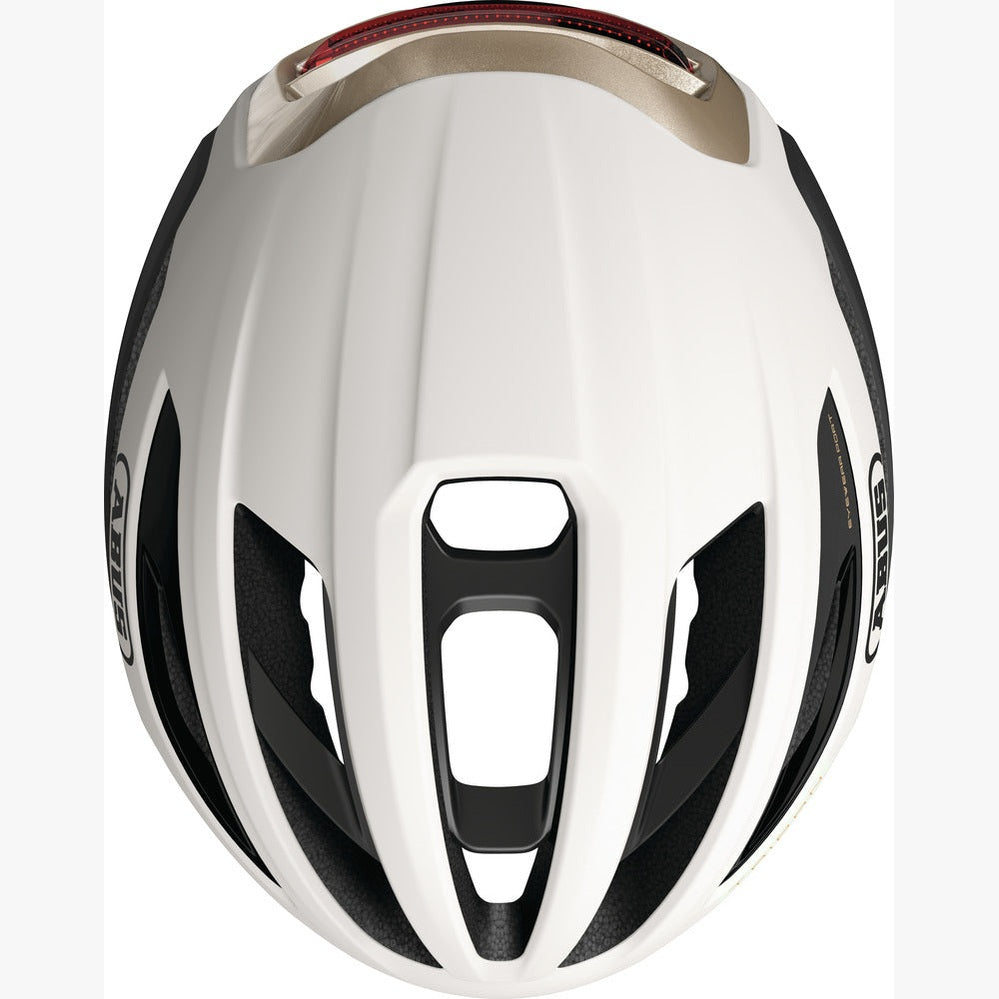 Abus Taipan Led Helmet - Off White