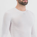 Camiseta interior mangas largas Sportful Midweight Layer - Blanco