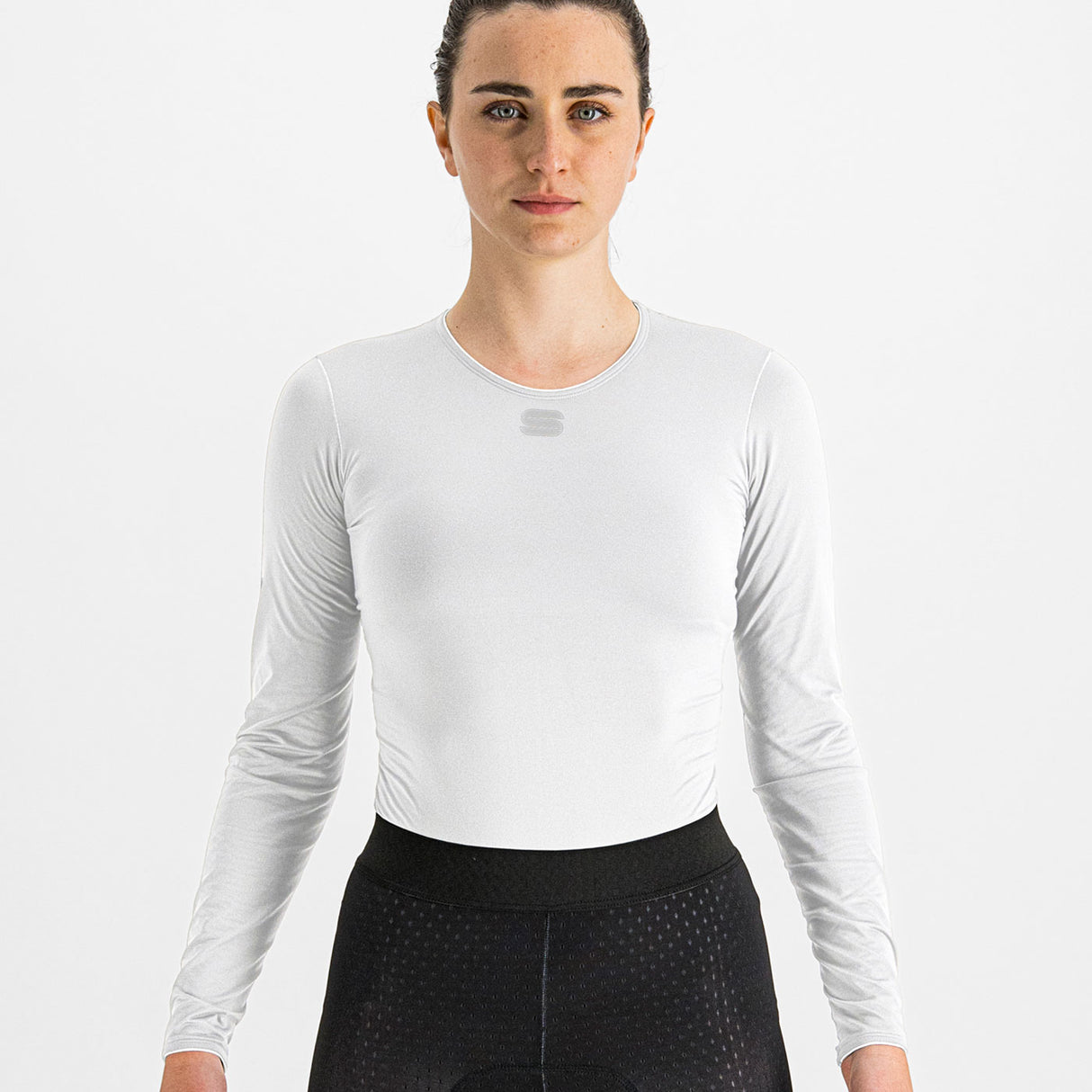 Maglia intima donna maniche lunghe Sportful Midweight Layer - Bianco - I
