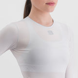 Maglia intima donna maniche lunghe Sportful Midweight Layer - Bianco - M