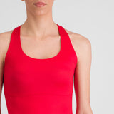 Top donna Sportful Matchy - Rosso - D
