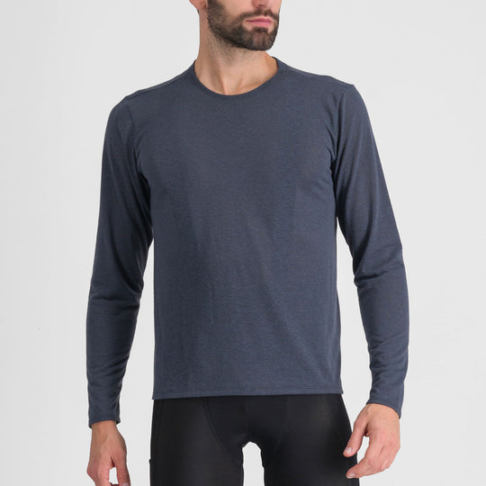 Maillot manches longues Sportful Giara Tee - Bleu