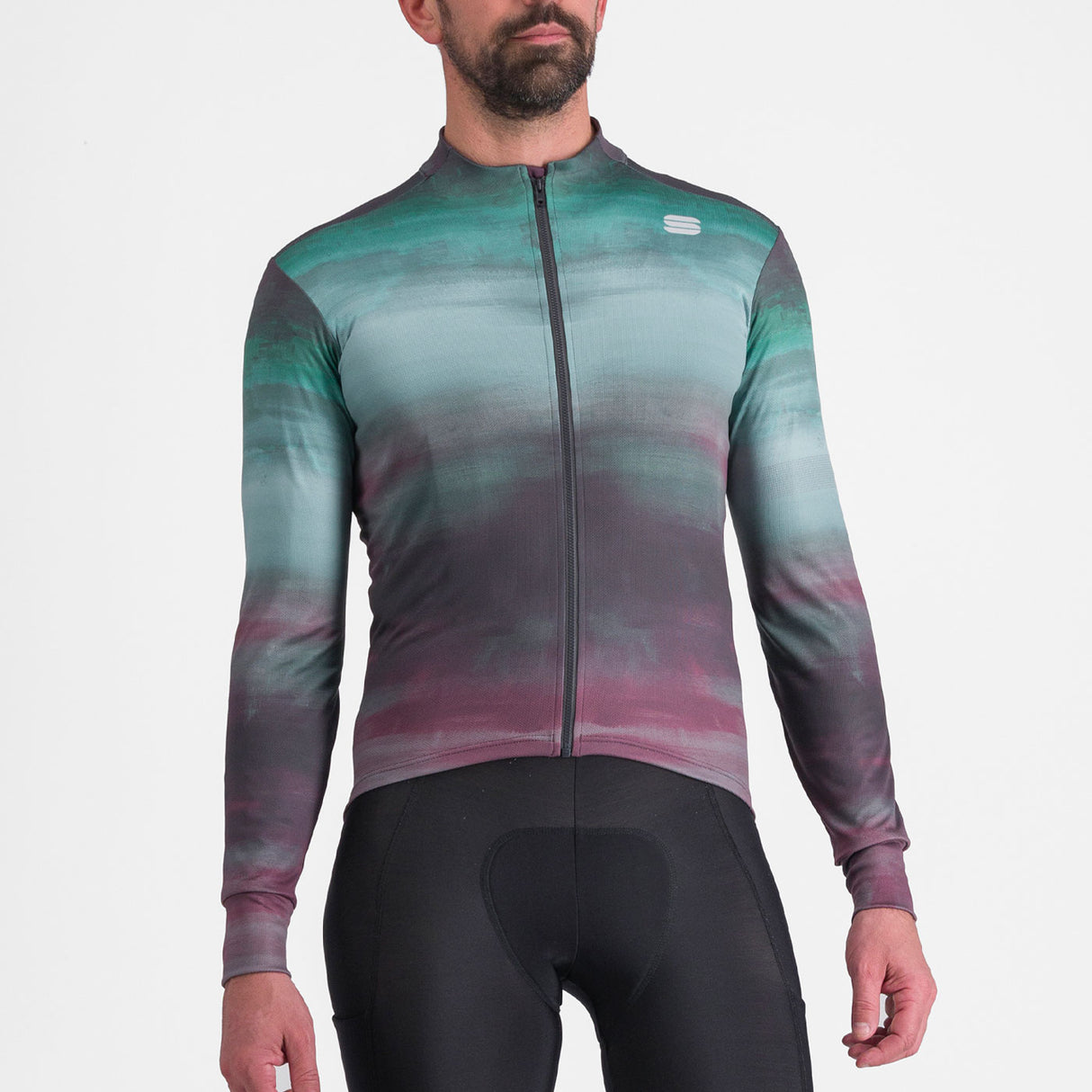 Maglia maniche lunghe Sportful Flow Supergiara - Verde - N