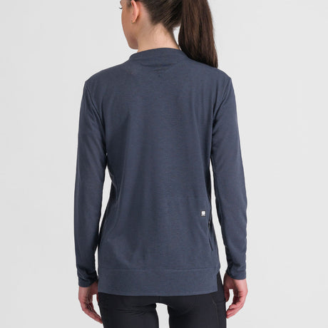 Maglia donna maniche lunghe Sportful Giara Tee - Blu - A