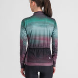 Maglia donna maniche lunghe Sportful Flow Supergiara - Verde - A