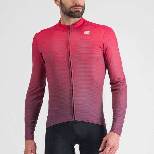 Maillot manga larga Sportful Rocket - Rojo